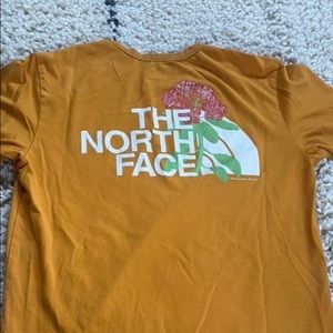 North Face Logo Floral Graphic T-shirt